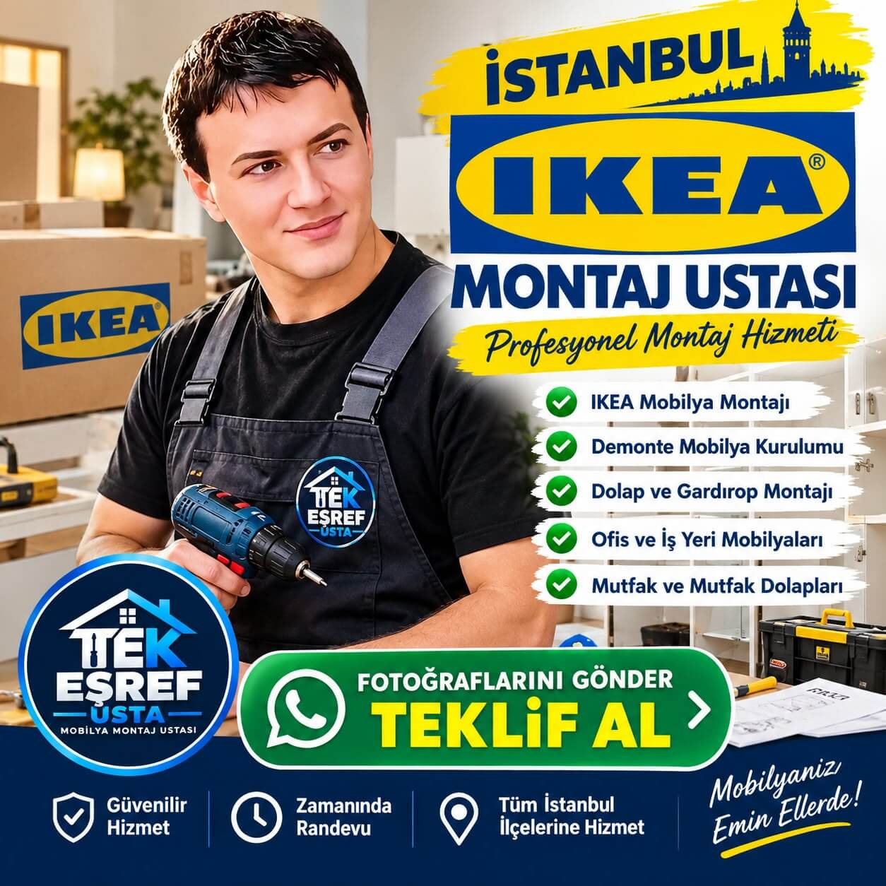 IKEA Montaj Ustası